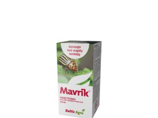 Mavrik 10 ml. Kontaktinio veikimo insekticidas. Augalų apsauga nuo kenkėjų. Gėlėms augančioms lauke