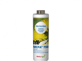 MCPA 1000 ml. Selektyvaus veikimo fenoksiherbicidų klasės sisteminis herbicidas. Augalų apsauga nuo piktžolių