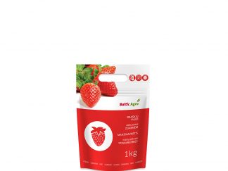 Braškių trąšos 1 kg. Aukščiausios kokybės kompleksinės trąšos su mikroelementais.