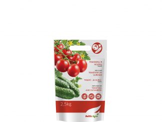 Pomidorų ir agurkų trąšos 2,5 kg. Aukščiausios kokybės kompleksinės trąšos su mikroelementais.