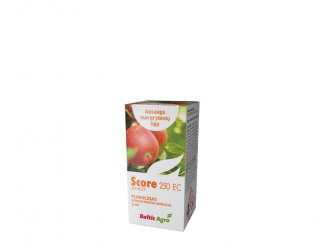 Score 250 ec 2 ml. Sisteminio veikimo fungicidas. Augalų apsauga nuo ligų