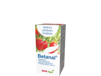 Betanal 30 ml. Kontaktinis karbamatų cheminės grupės herbicidas. Augalų apsauga nuo piktžolių.