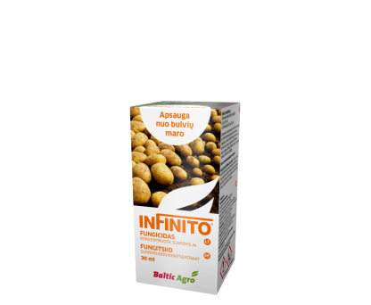 Infinito 30 ml. Sisteminio ir translaminarinio veikimo fungicidas. Augalų apsauga nuo ligų
