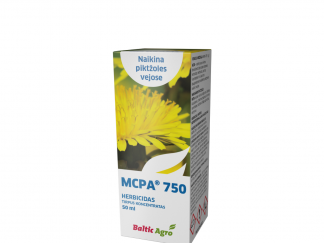 MCPA 50 ml. Selektyvaus veikimo fenoksiherbicidų klasės sisteminis herbicidas. Augalų apsauga nuo piktžolių