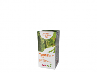 Topas 100 EC 5 ml. Triazolų grupės sisteminis fungicidas. Augalų apsauga nuo ligų