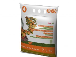 Rudeninės trąšos 7,5 kg. VEJAI, VAISMEDŽIAMS, DEKORATYVINIAMS AUGALAMS