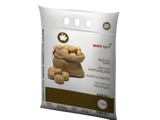 Trąšos bulvėms 7,5 kg. Kompleksinės trąšos praturtintos kalciu, magniu bei siera