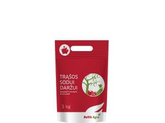 Trąšos sodui, daržui 3 kg. Kompleksinės bechlorės trąšos su mikroelementais.