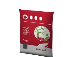 Trąšos sodui, daržui 6 kg. Kompleksinės bechlorės trąšos su mikroelementais.