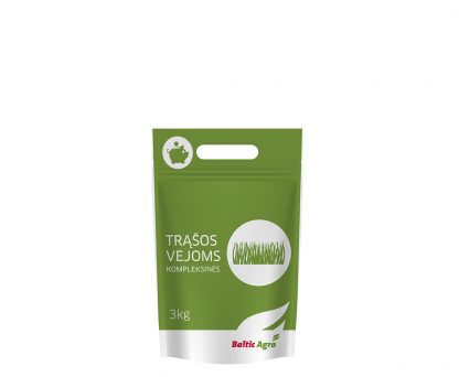 Trąšos vejoms kompleksinės 3 kg. Kad veja tinkamai augtų, dirvoje turi būti pakankamai maistinių medžiagų.
