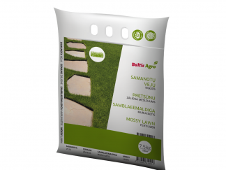 Samanotų vejų trąšos 7,5 kg. Trąšos skirtos samanų naikinimui vejose.