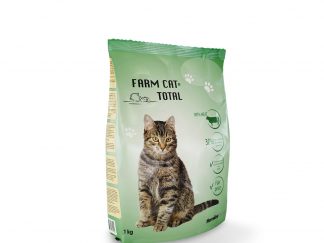 „FARM CAT“ su mėsa 1 kg