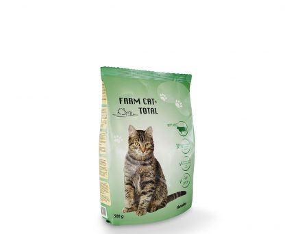 „FARM CAT“ su mėsa 500 g