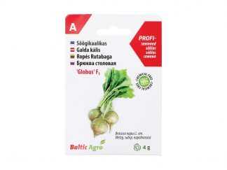 Ropės Rutabaga „Globus“ F1. 100% be chemikalų
