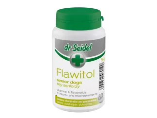 Flawitol tabletės seniems šunims